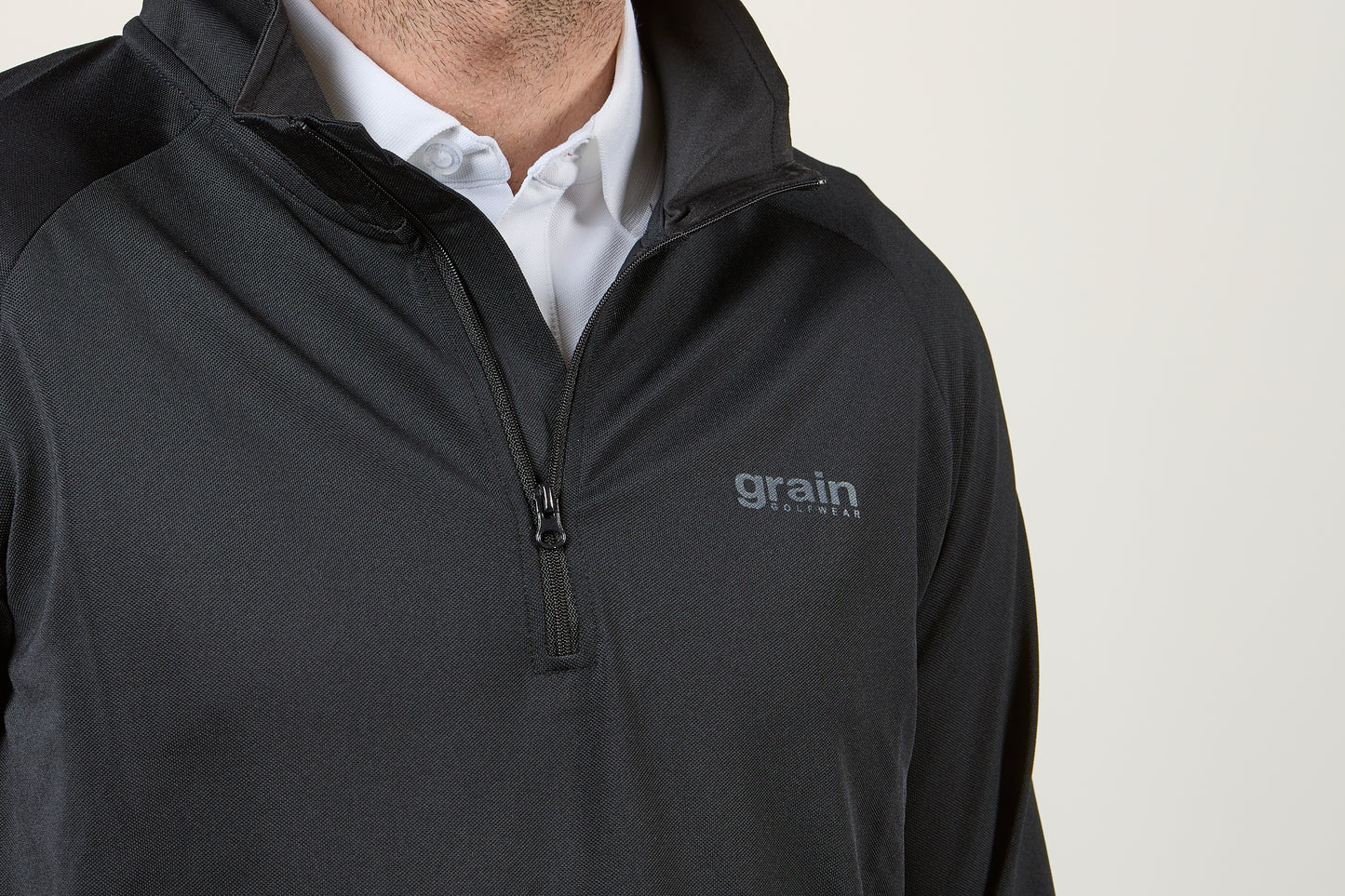 Halfzip - Schwarze Schönheit