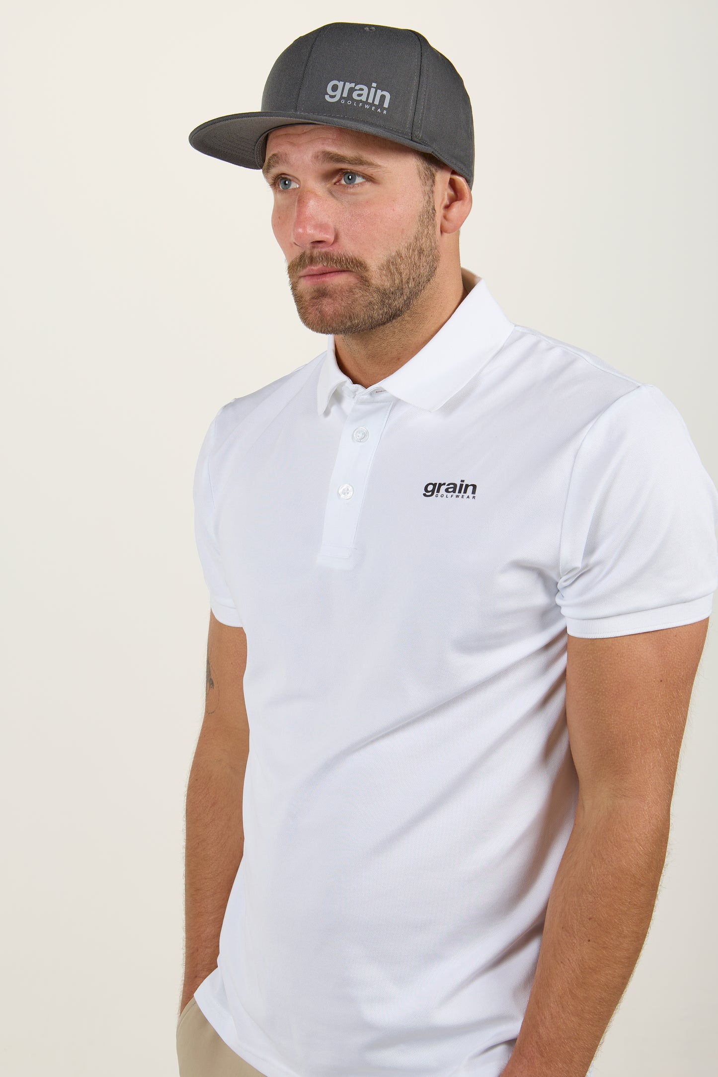 SnapBack Classic – Cooles Grau