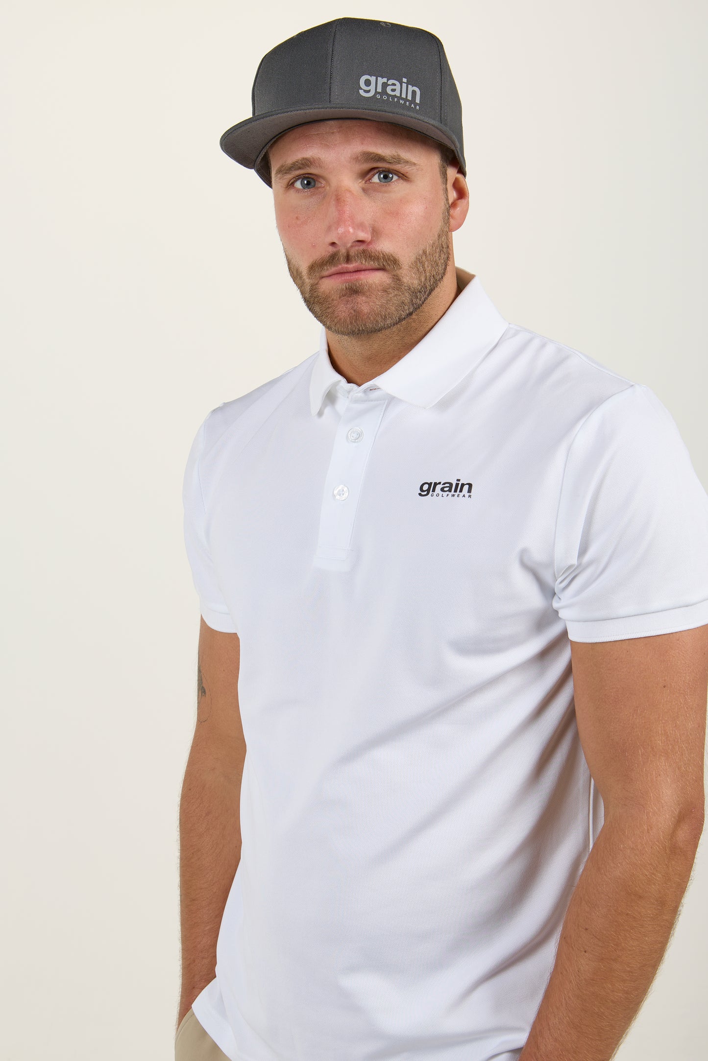 SnapBack Classic – Cooles Grau