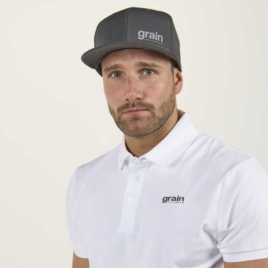 SnapBack Classic – Cooles Grau