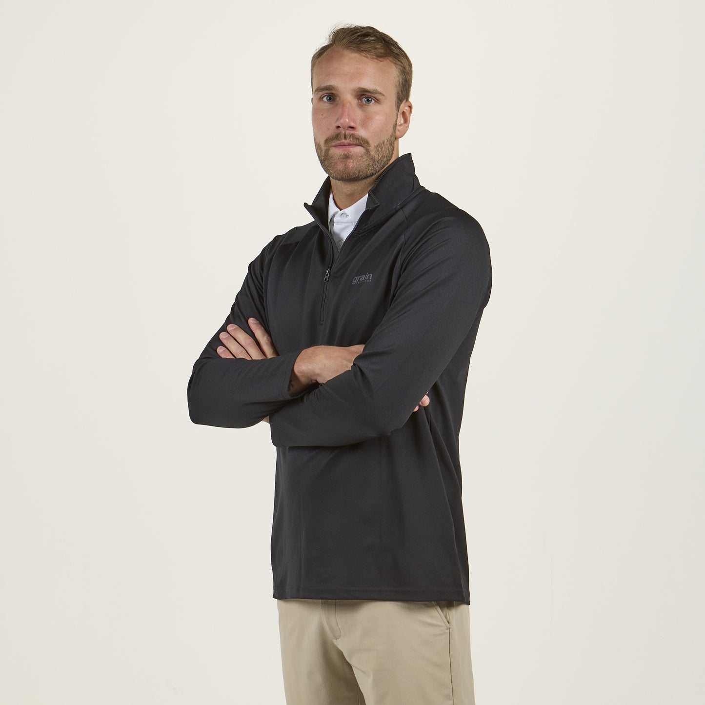 Halfzip - Schwarze Schönheit