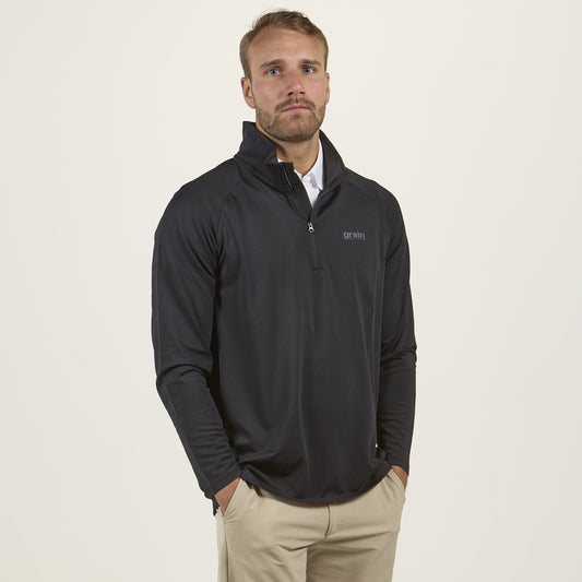 Halfzip - Schwarze Schönheit