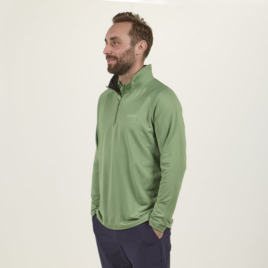 Halfzip – Turf Green