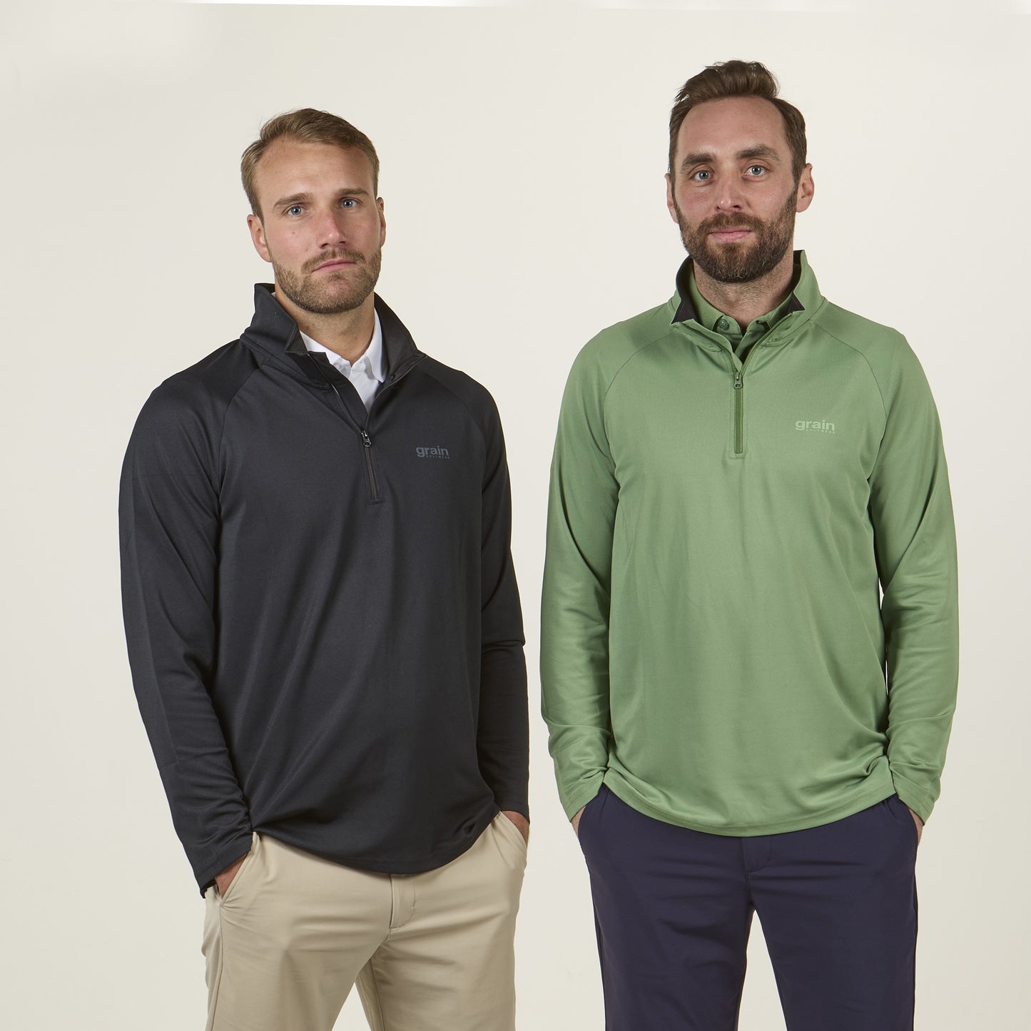 Halfzip - Schwarze Schönheit