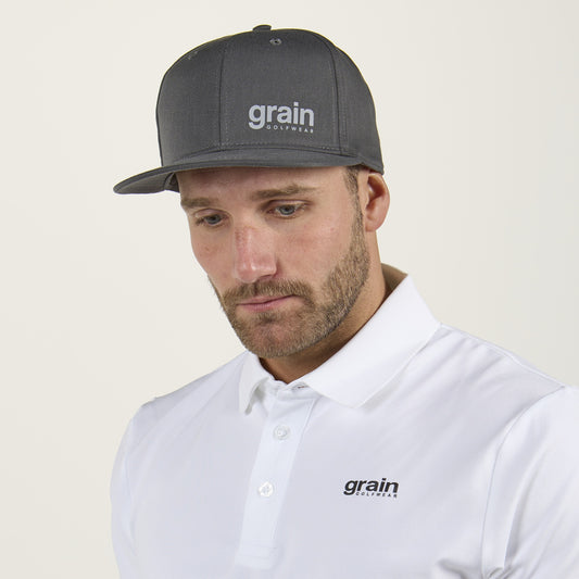 SnapBack Classic – Cooles Grau