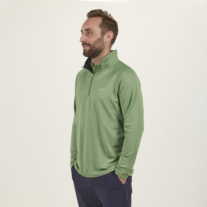 Halfzip - Turf Green