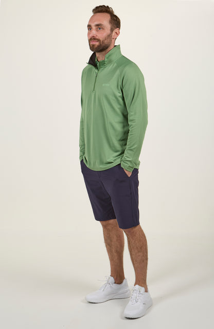 Halfzip - Turf Green